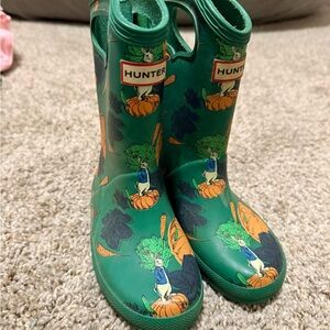 Hunter Green Peter Rabbit Rain Boots